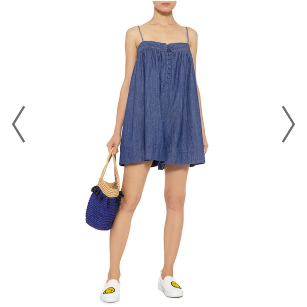 Apiece apart denim jumpsuit size 0